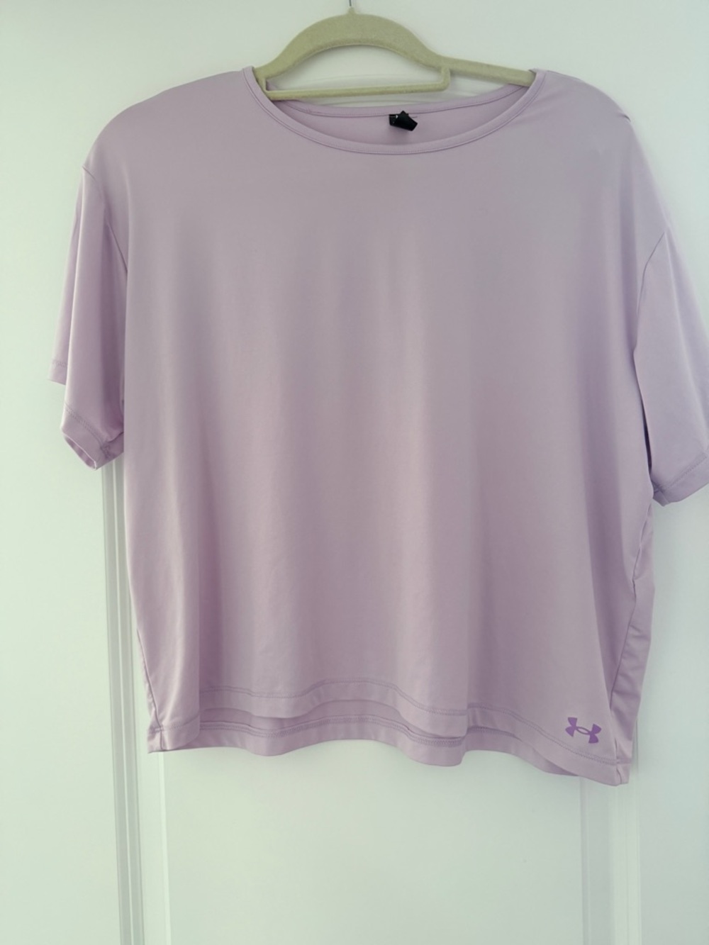 Under Armour Lavender Short Sleeve Athletic Tee